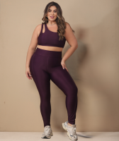 imagem de Calça Anne - Uva Canelado